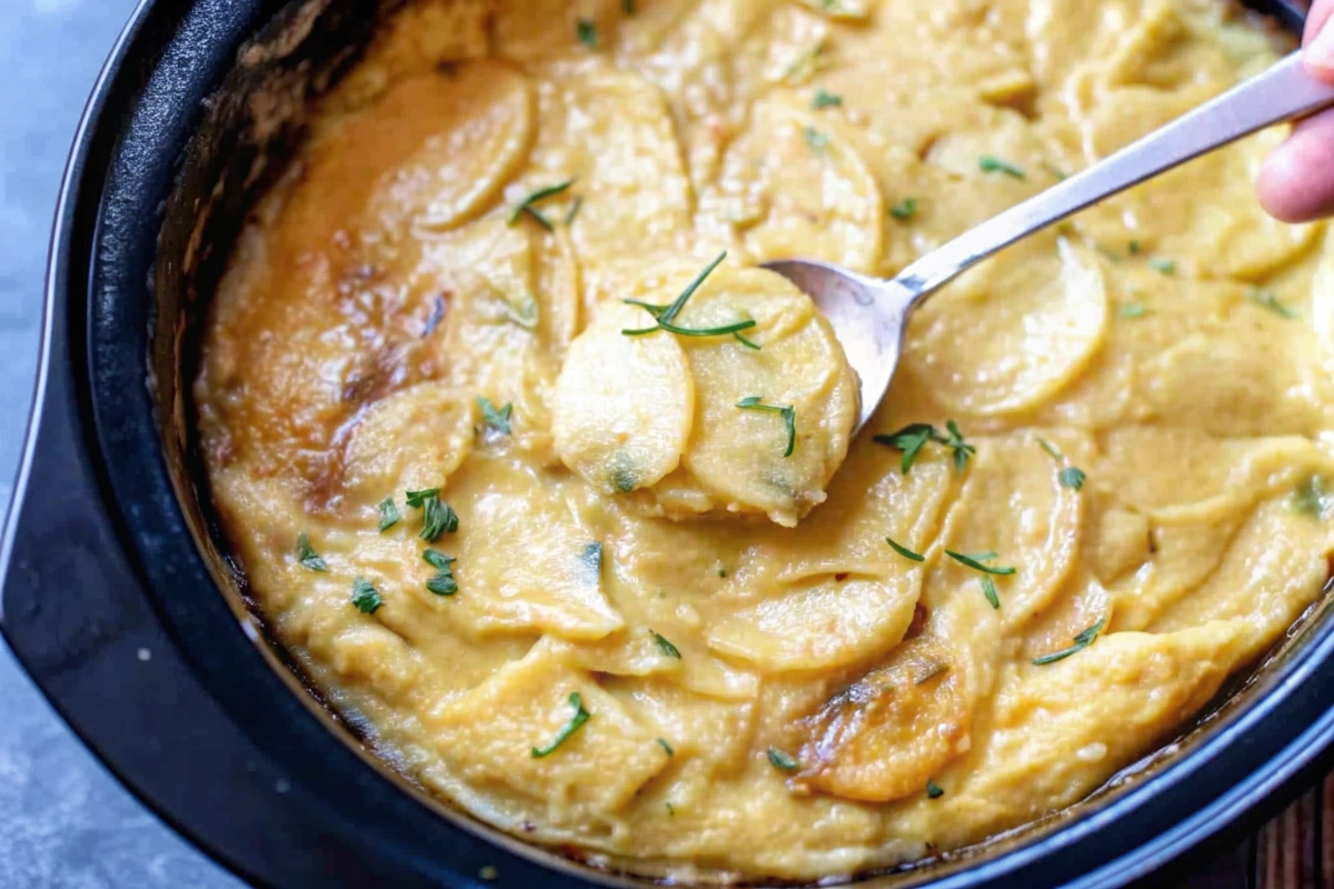 Crock Pot Scalloped Potatoes