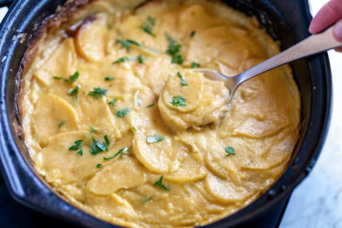 Crock Pot Scalloped Potatoes
