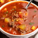 Easy Crock Pot Vegetable Beef Soup