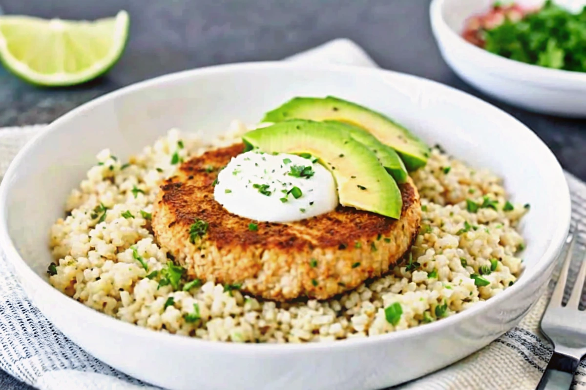 Easy Eggless Salmon Patties