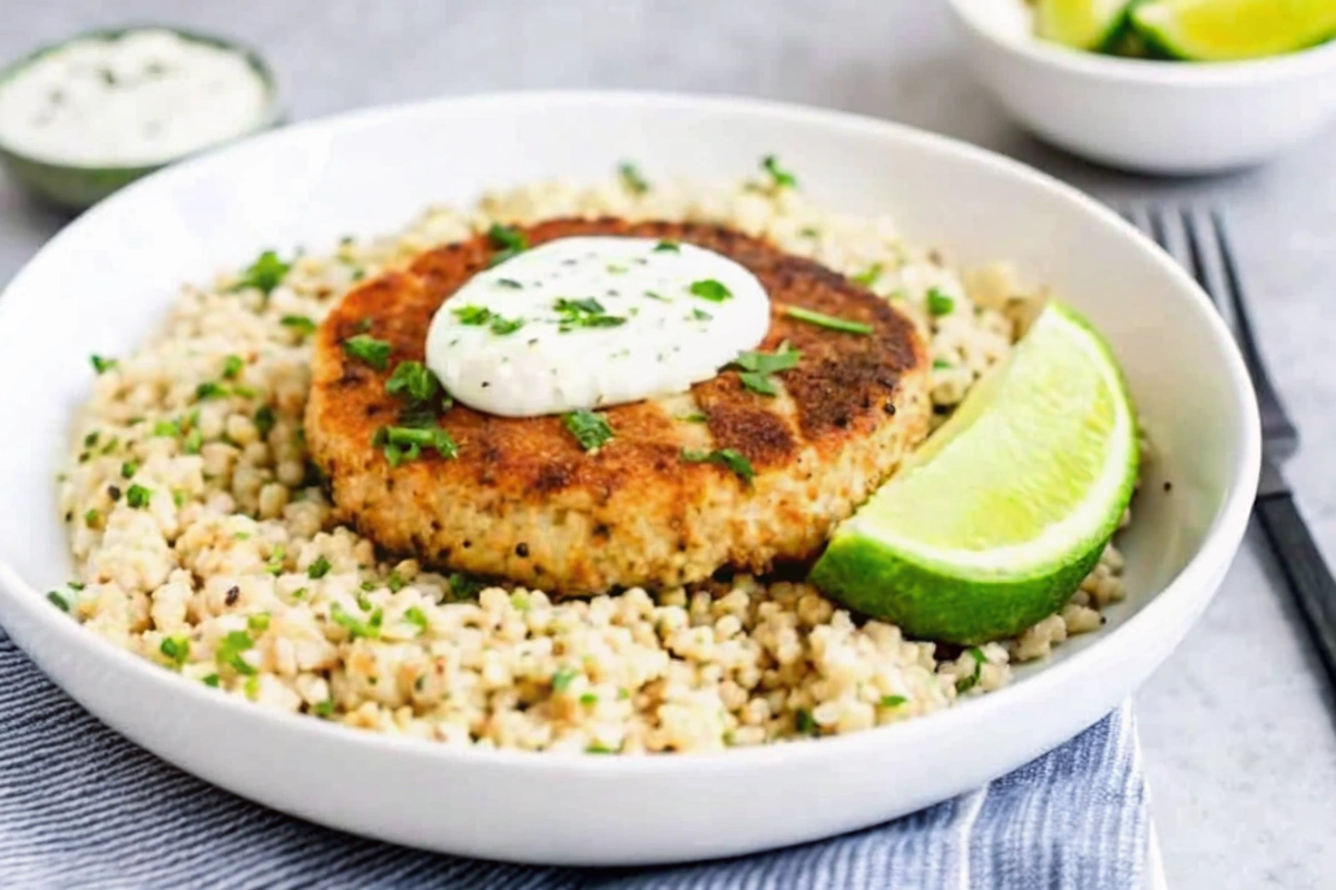 Easy Eggless Salmon Patties