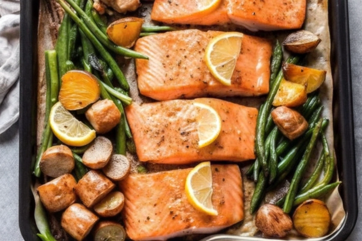 Easy Sheet Pan Salmon