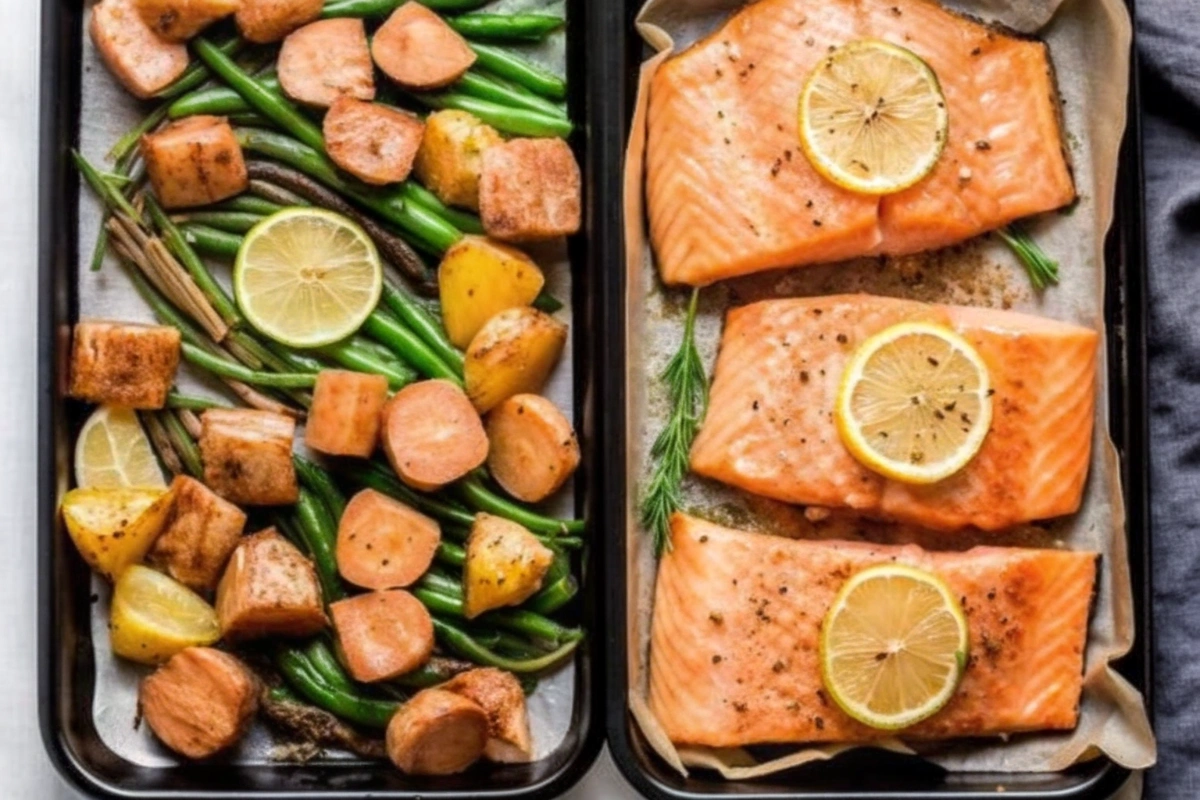 Easy Sheet Pan Salmon
