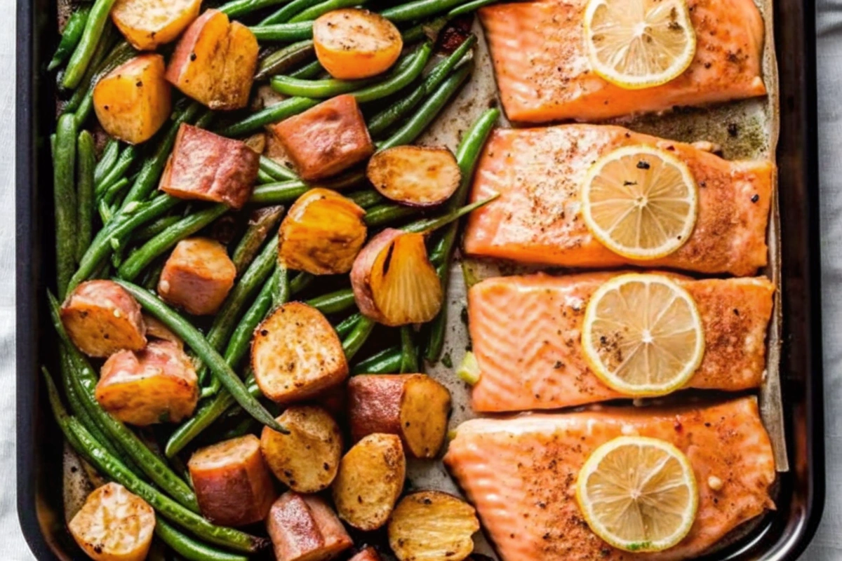 Easy Sheet Pan Salmon