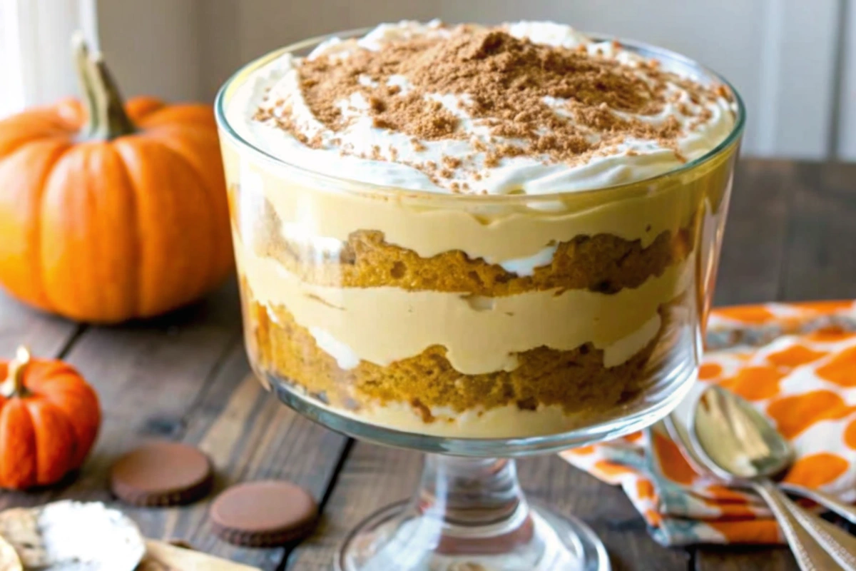 Easy Thanksgiving Pumpkin Trifle