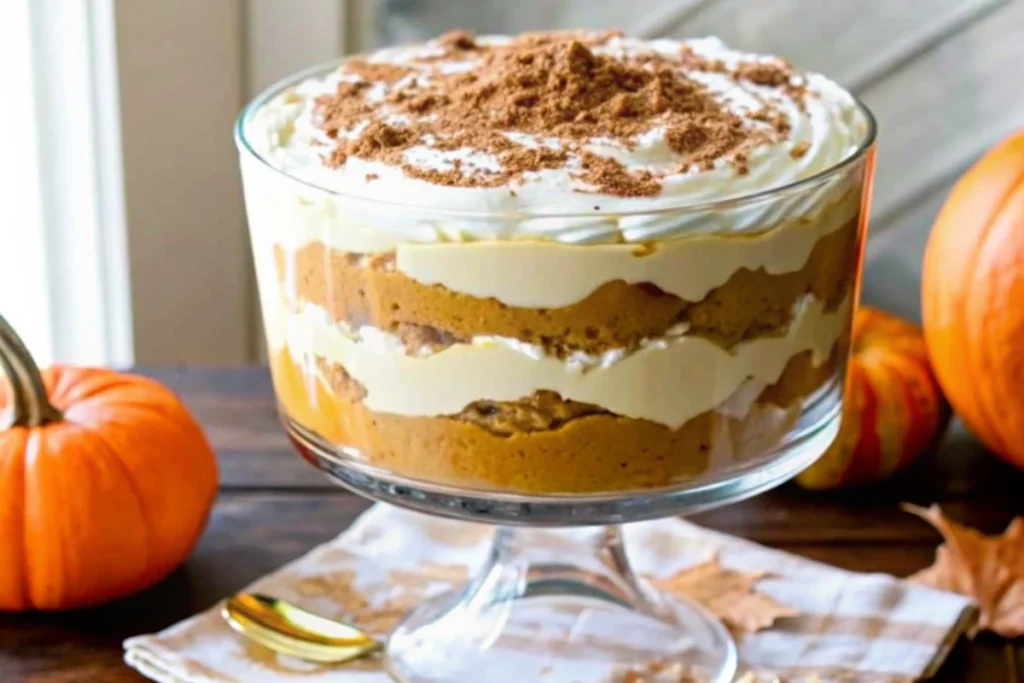 Easy Thanksgiving Pumpkin Trifle