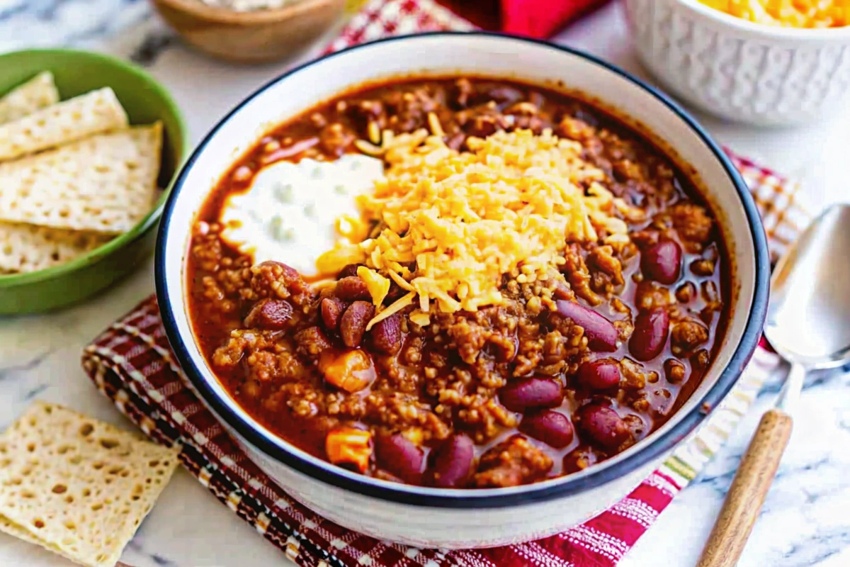 Ground Beef Chili