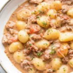 Ground Beef Gnocchi