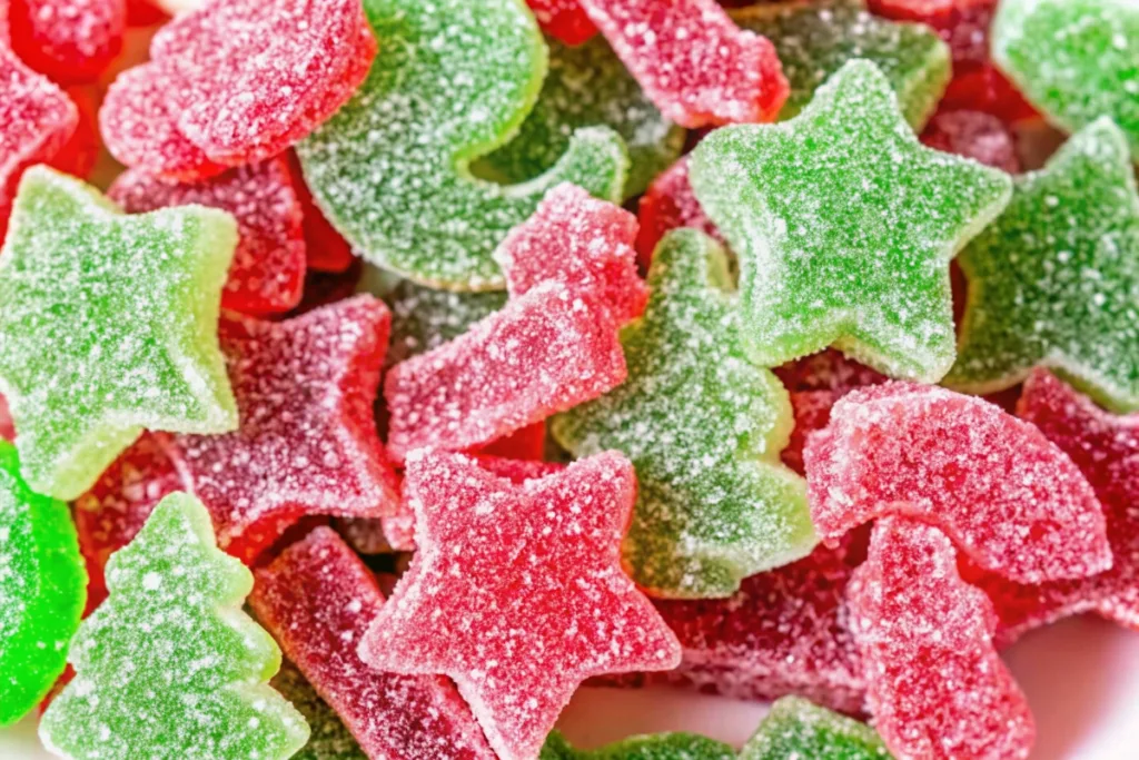 Homemade Christmas Gumdrops