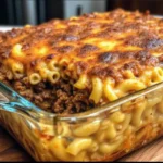 Mac and Cheese Meatloaf Casserole