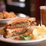 Meatloaf Panini Sandwich
