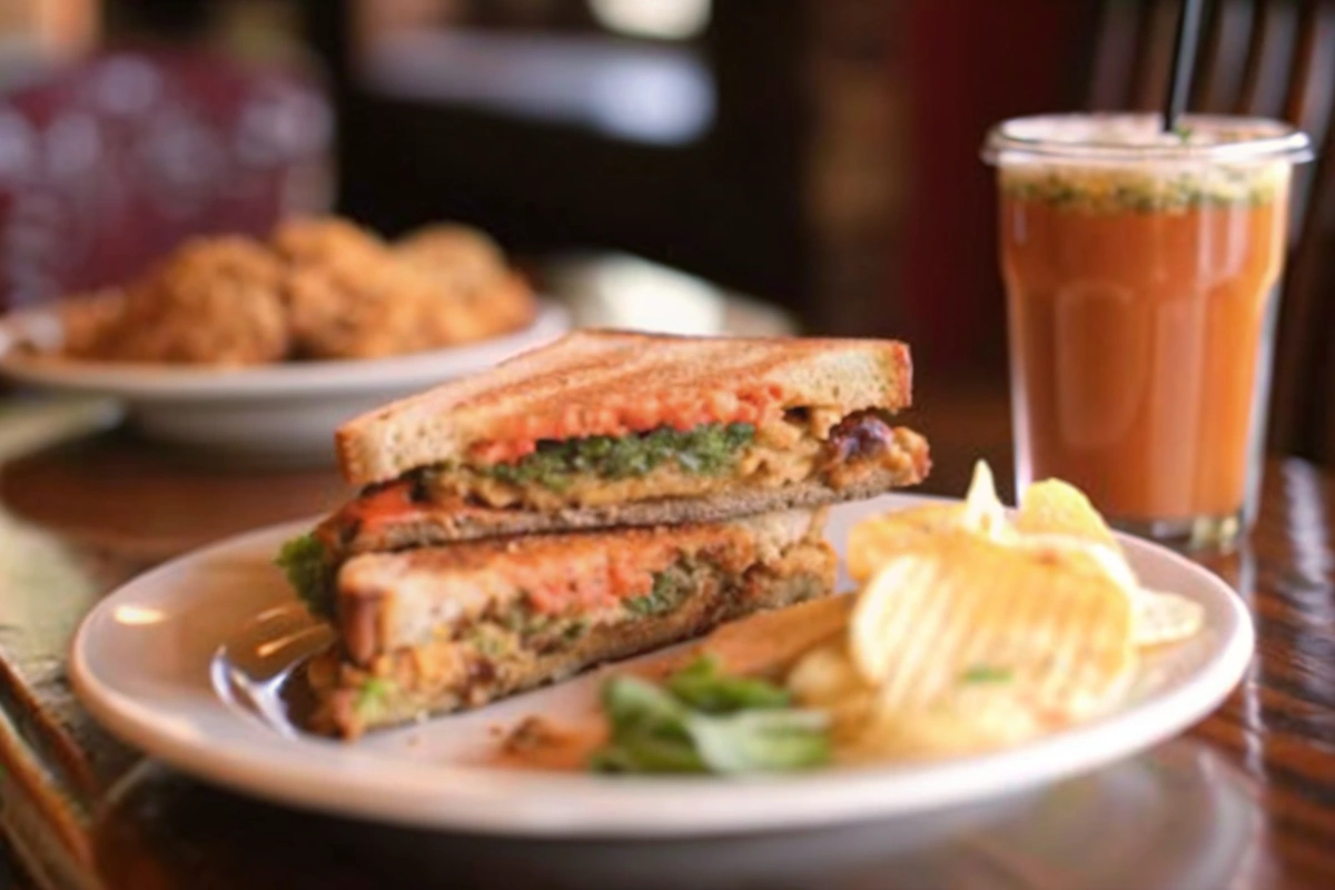 Meatloaf Panini Sandwich