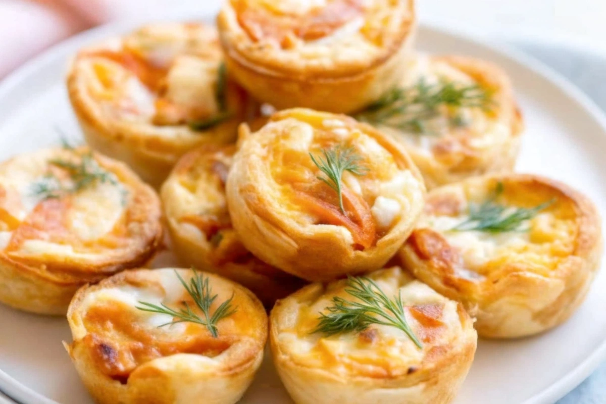 Mini Salmon Quiches