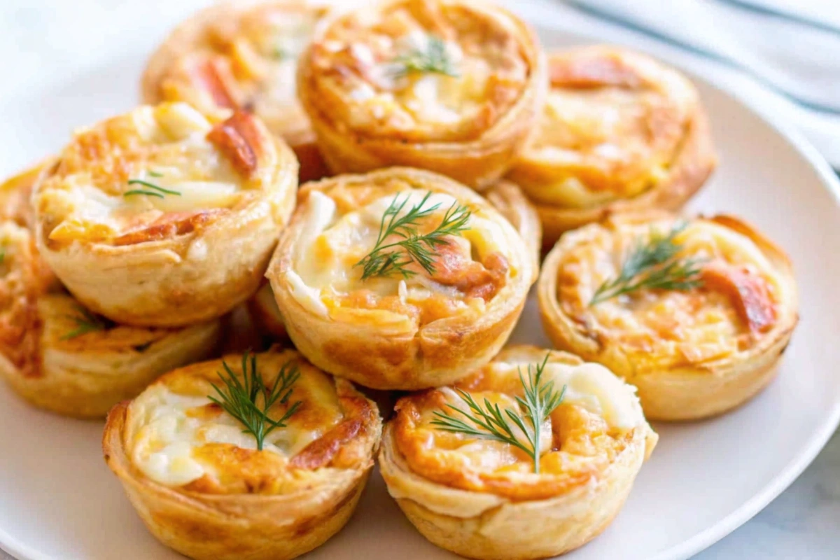 Mini Salmon Quiches