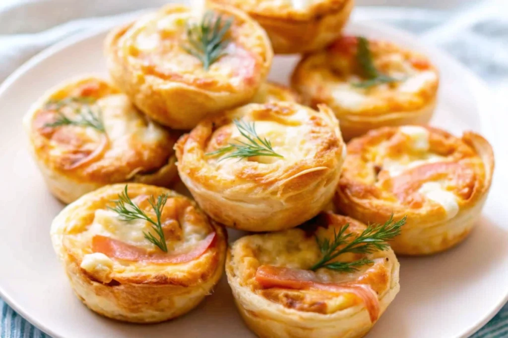 Mini Salmon Quiches