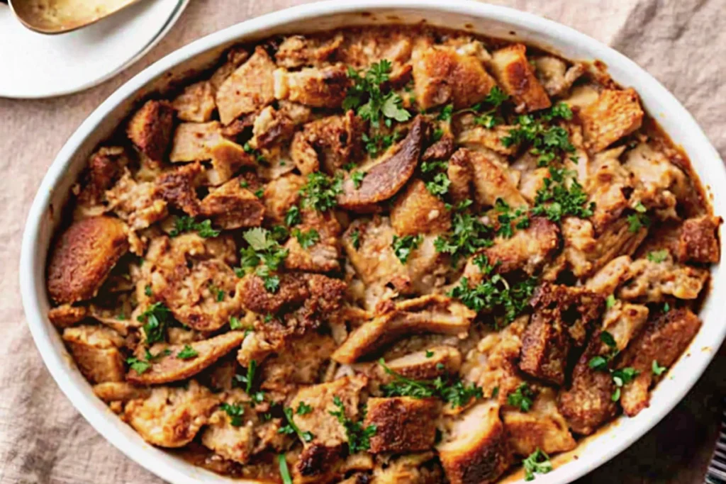 Quick Air Fryer Thanksgiving Casserole