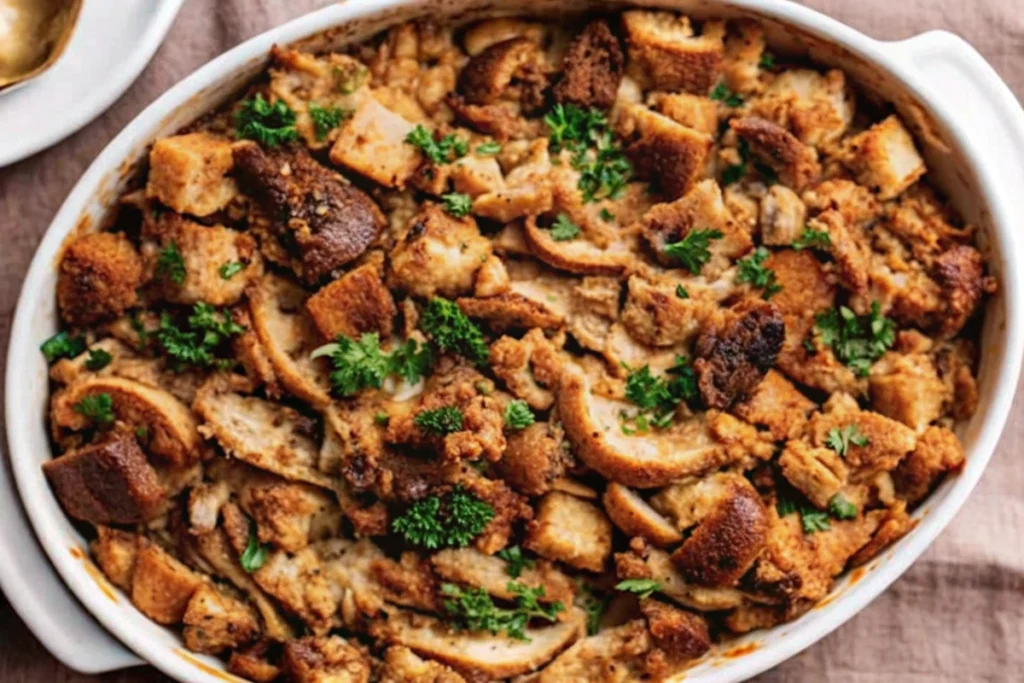 Quick Air Fryer Thanksgiving Casserole