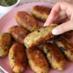 Salmon Fritters with Sweet Potato