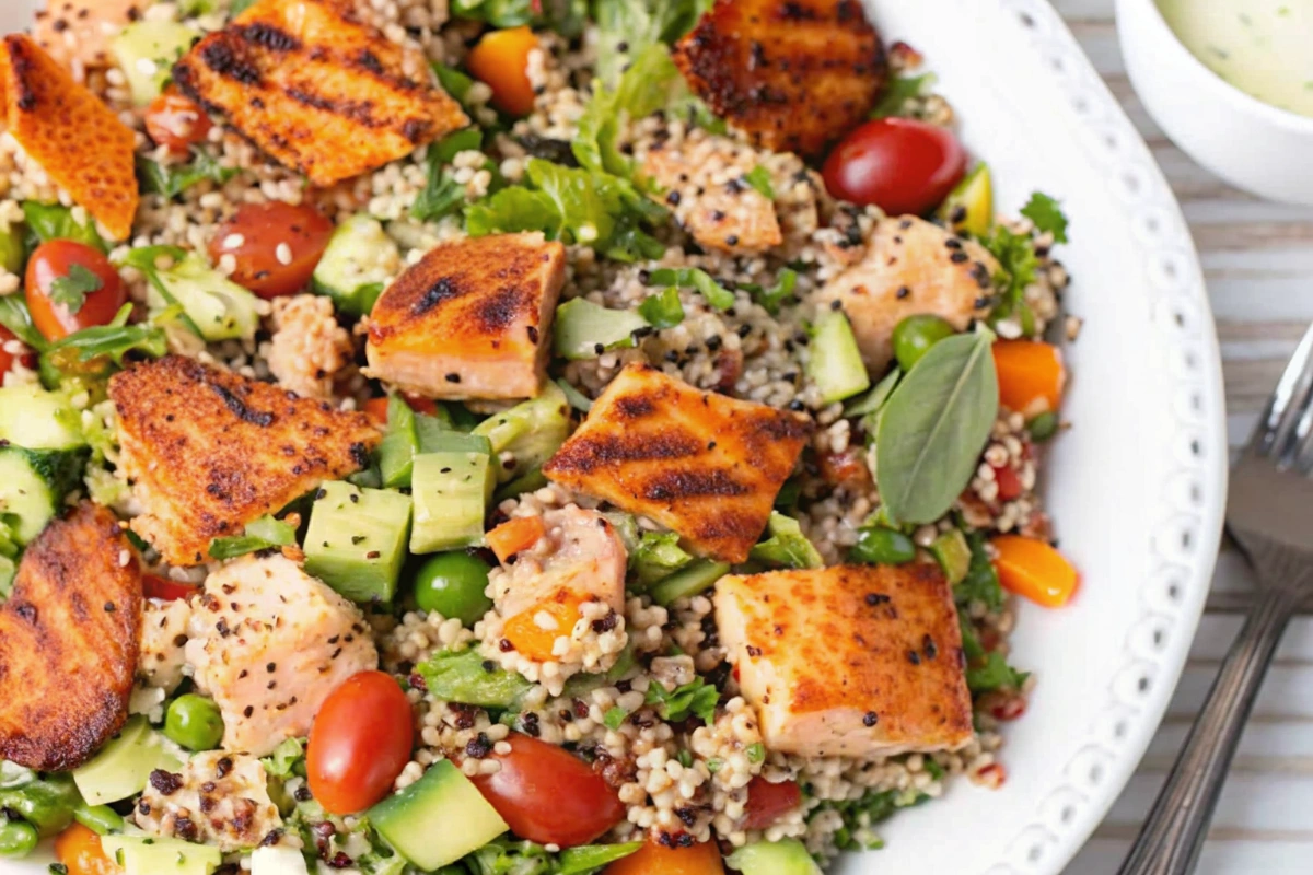 Salmon Quinoa Salad