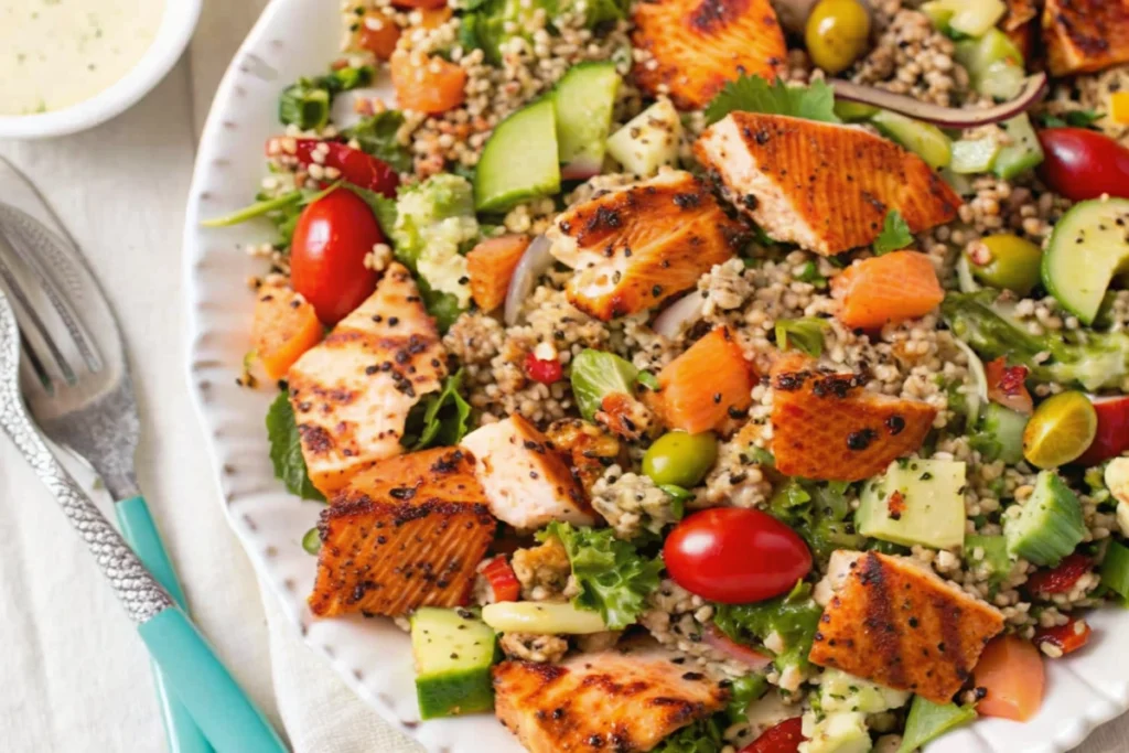 Salmon Quinoa Salad