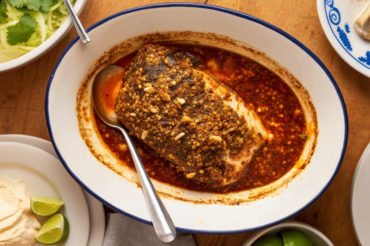 Salsa Macha Roast Salmon
