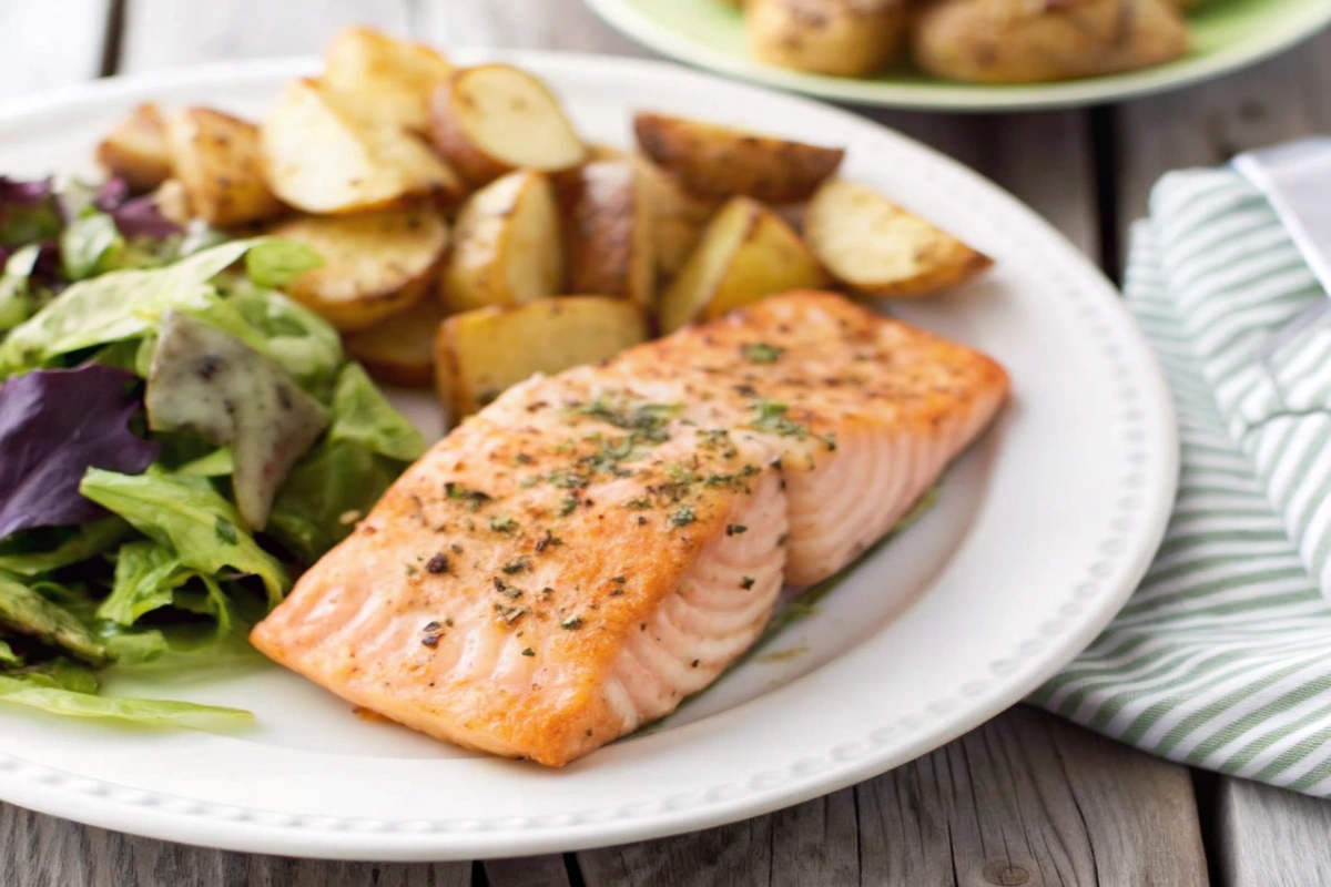 Sheet Pan Horseradish Salmon