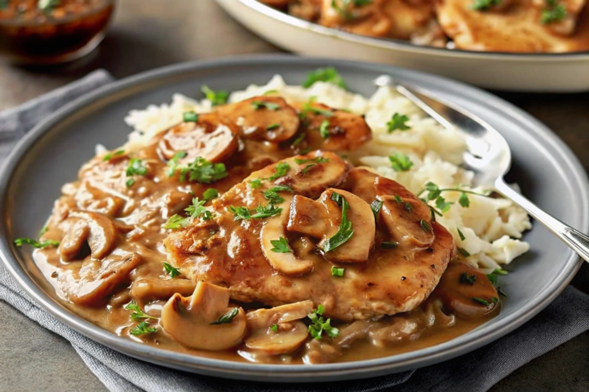 Slow Cooker Chicken Marsala
