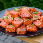 Smoked Salmon Burnt Ends