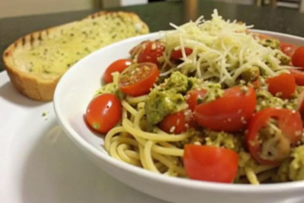 Smoked Salmon Pesto Pasta
