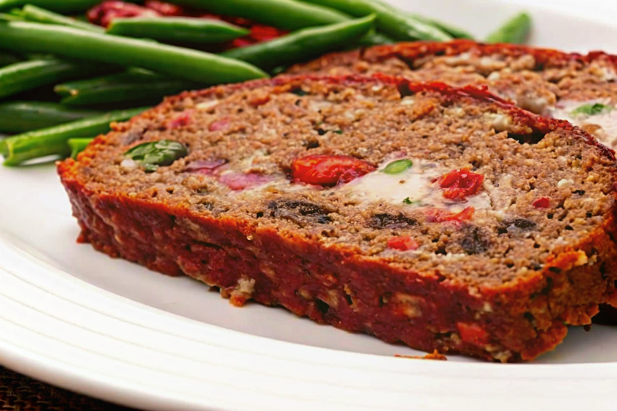 Stuffed Meatloaf With Herbs