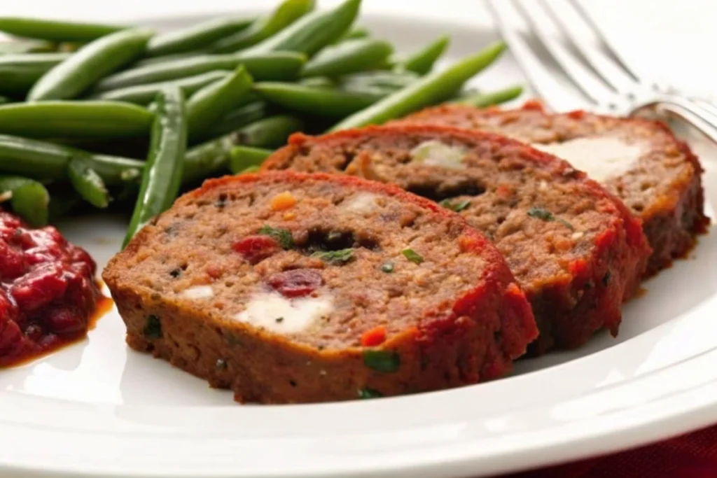 Stuffed Meatloaf With Herbs