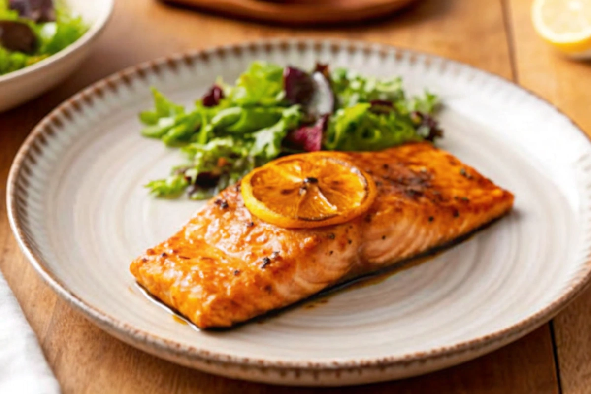 Sweet Glazed Salmon
