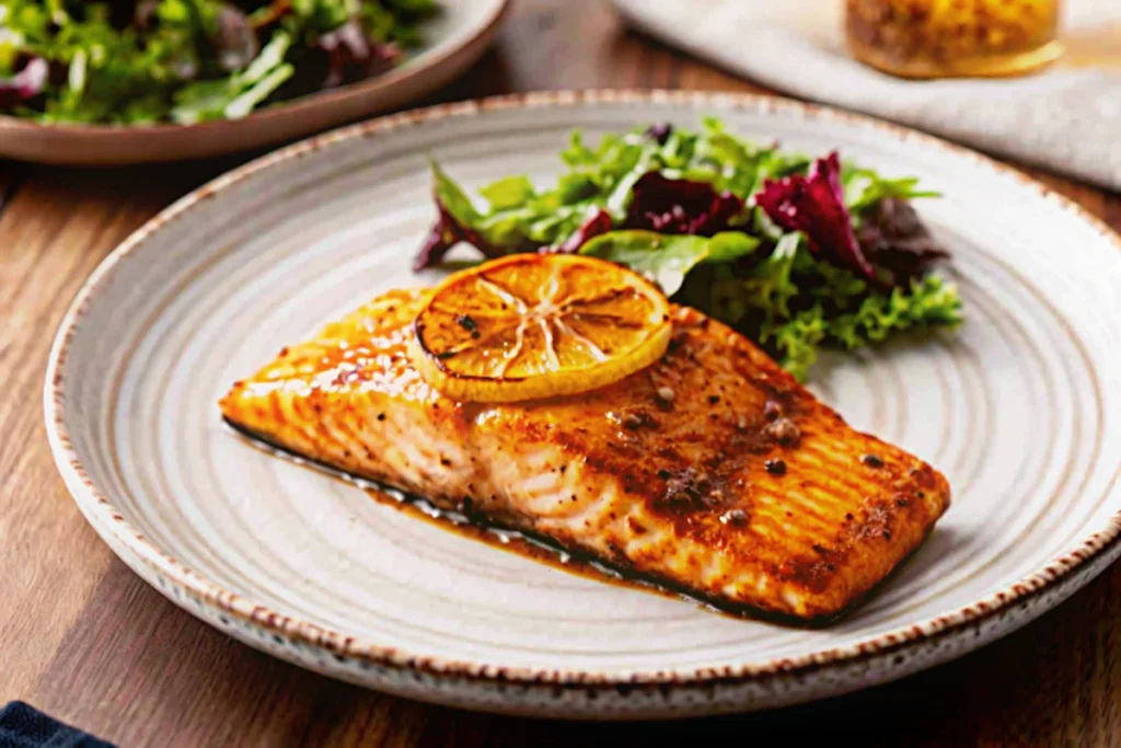 Sweet Glazed Salmon