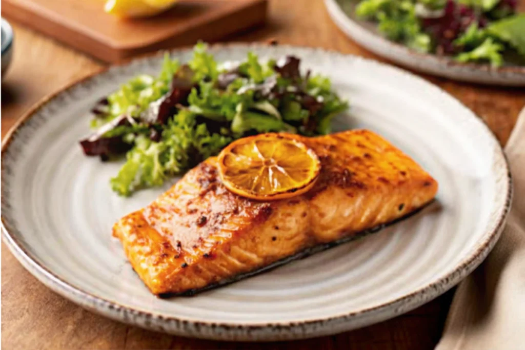 Sweet Glazed Salmon