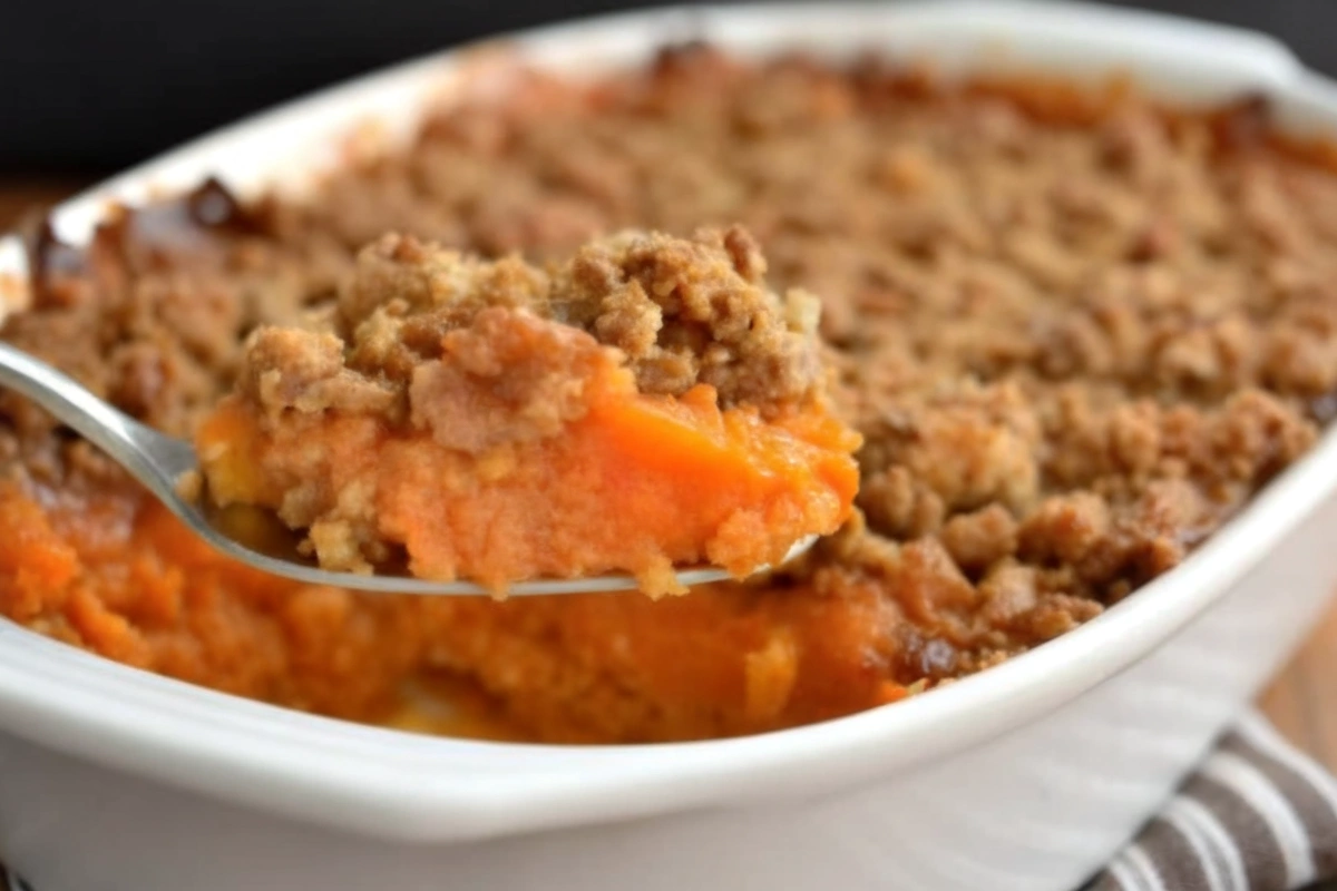 Sweet Potato Casserole for Thanksgiving