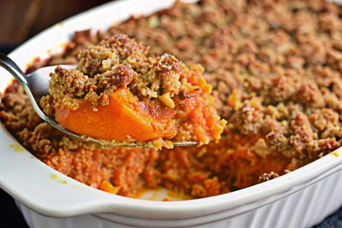 Sweet Potato Casserole for Thanksgiving