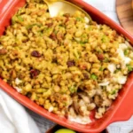 Thanksgiving Casserole with Stuffing