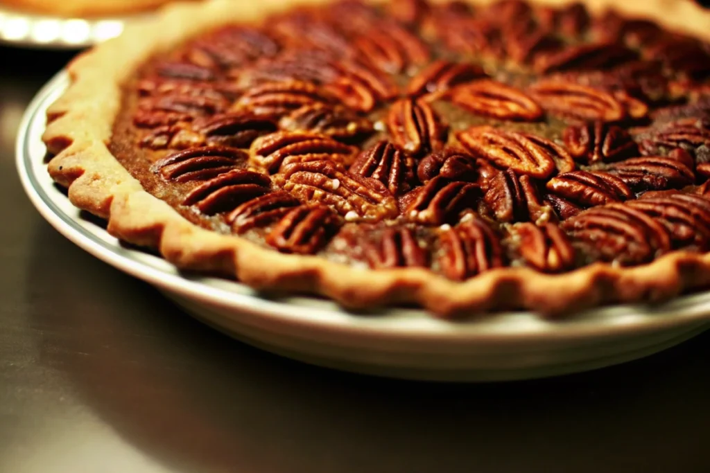 Thanksgiving Pecan Pie with Brazil Nuts
