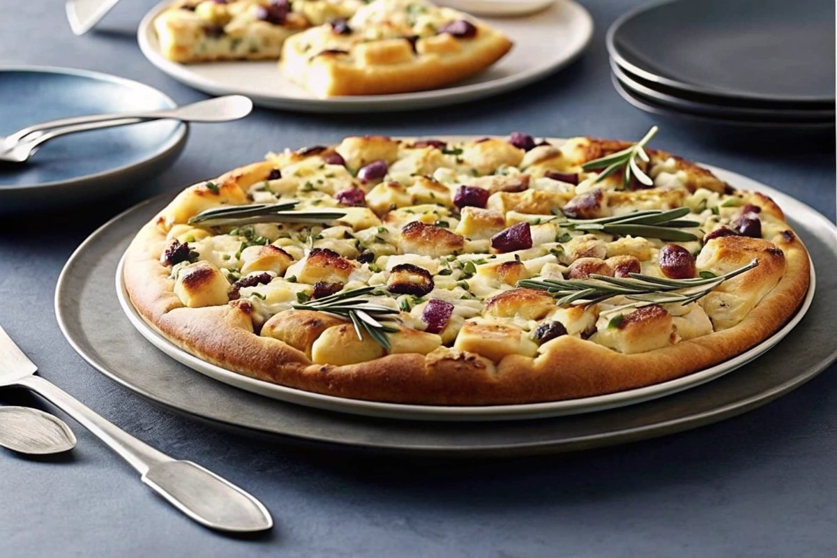 Thanksgiving Stuffing Focaccia