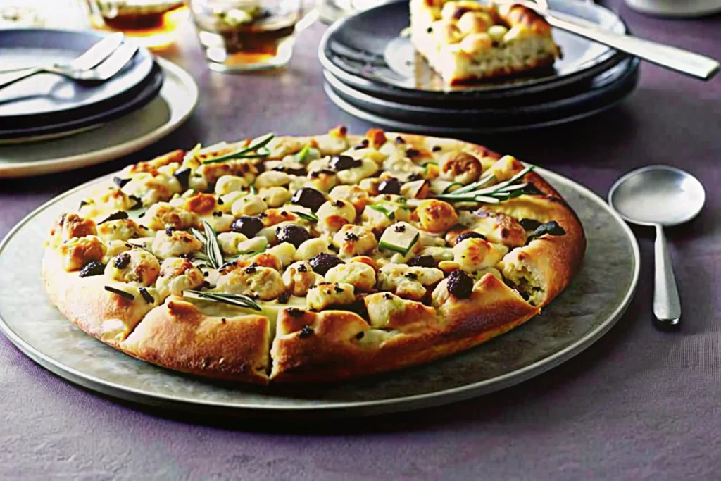Thanksgiving Stuffing Focaccia