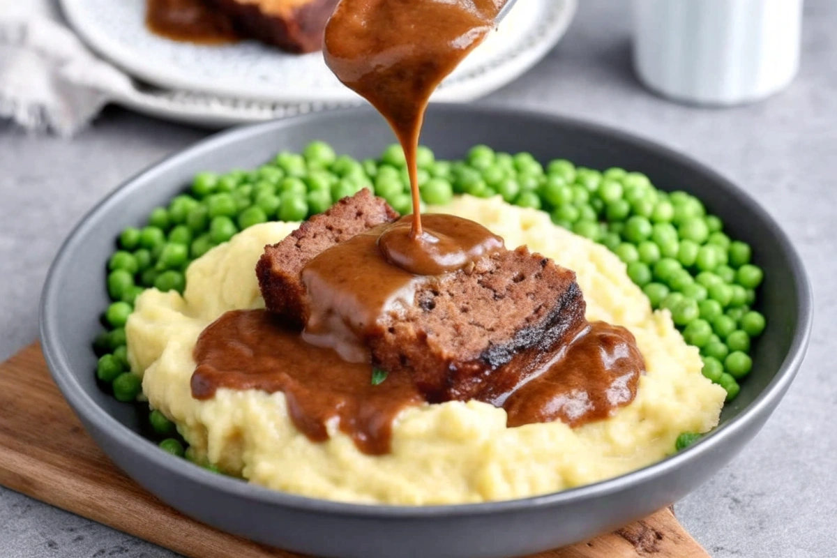 Vegan Meatloaf Recipe with Gravy