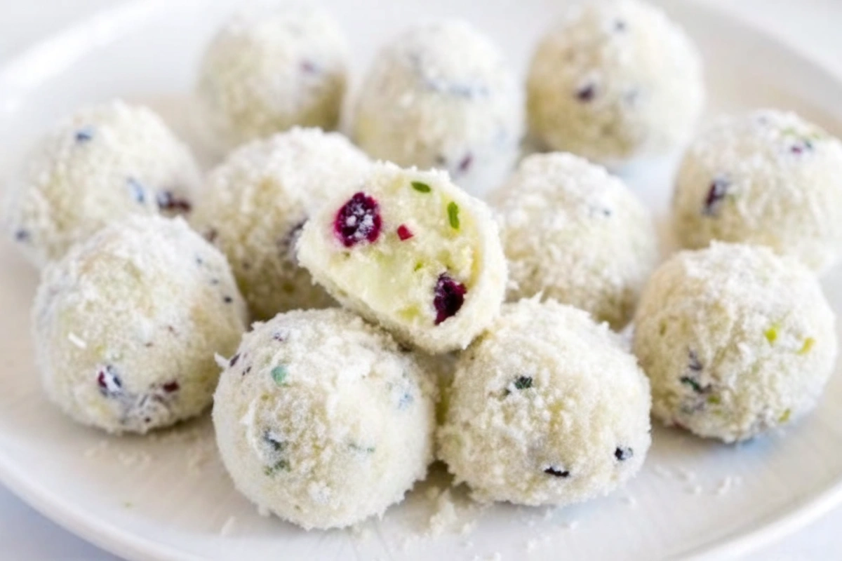 White Christmas Truffles
