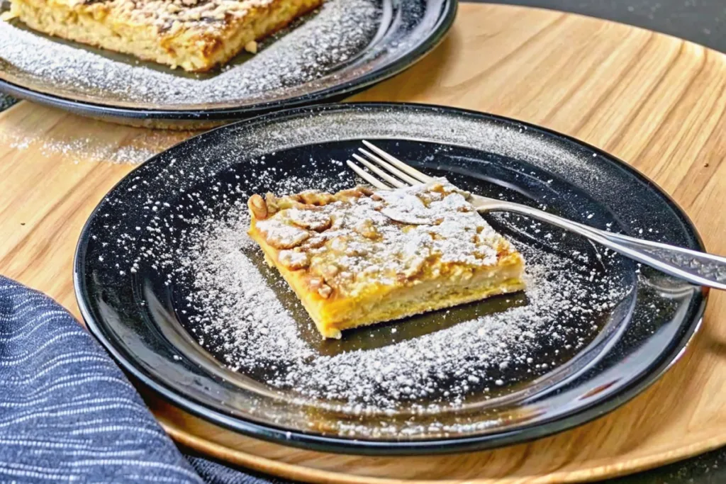 Almond Croissant Ooey Gooey Butter Cake