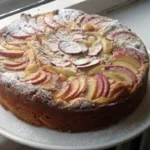 Apple Almond Cake