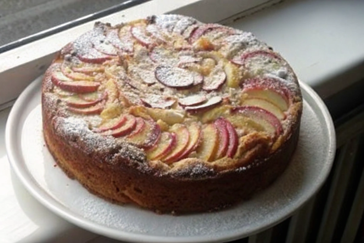Apple Almond Cake