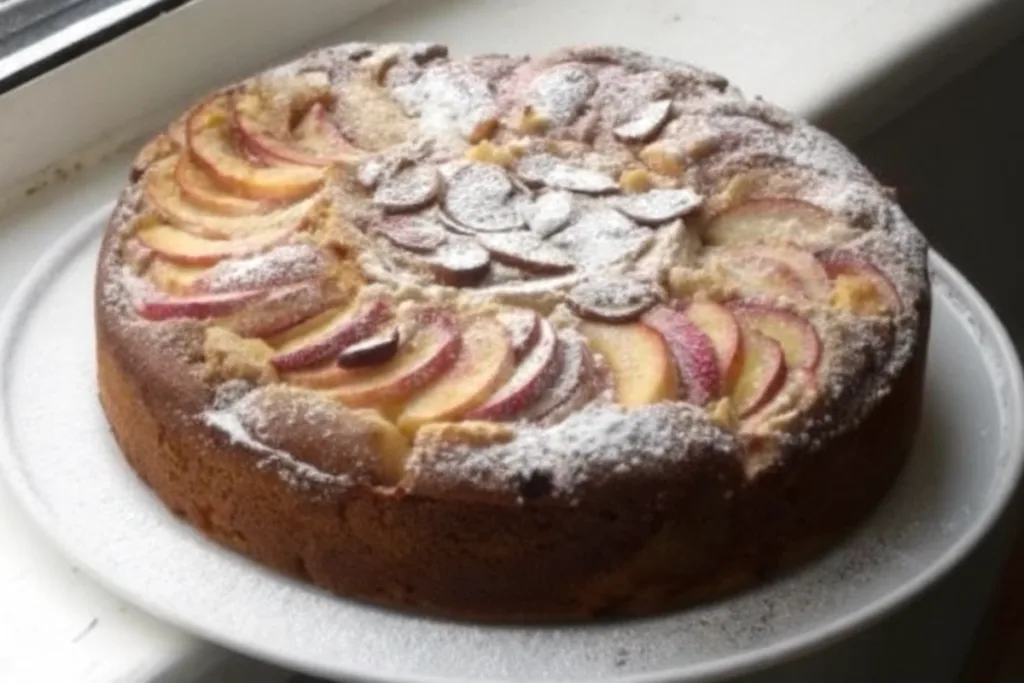 Apple Almond Cake