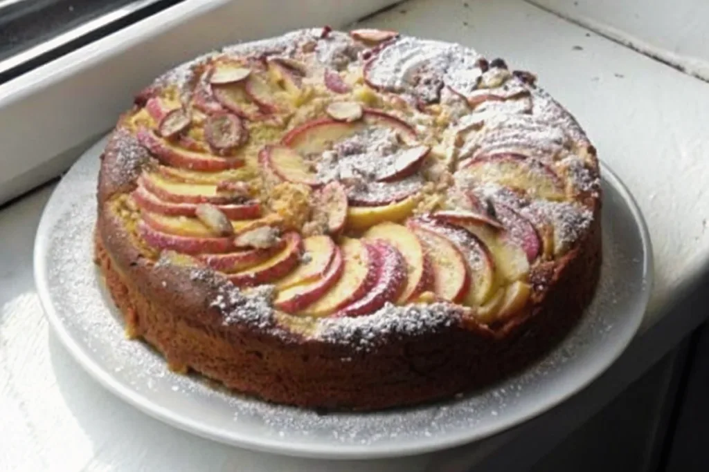 Apple Almond Cake