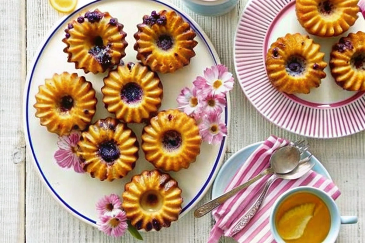 Best Meyer Lemon-Blueberry Cakes