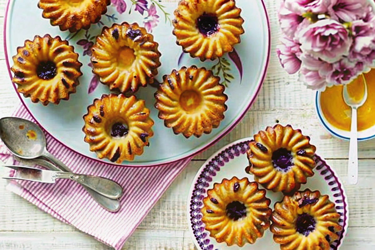 Best Meyer Lemon-Blueberry Cakes