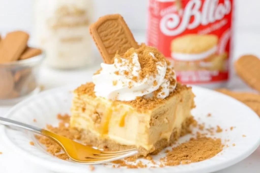 Biscoff Poke Cake Recipe